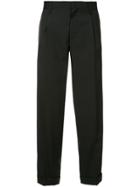 Kolor Tapered Tailored Trousers - Black
