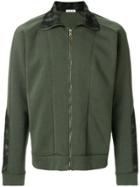 Tomas Maier Camo Check Fleece Jacket - Green