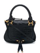Chloé Marcie Top Handle Bag - Blue