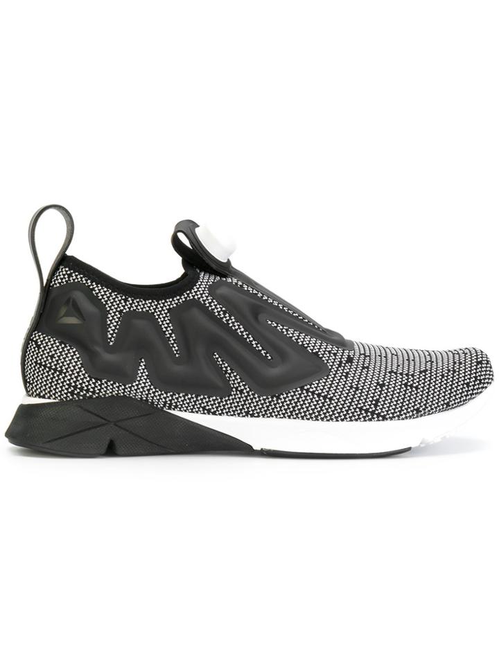 Reebok Ultraknit Pump Sneakers - Black