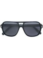 Stella Mccartney Eyewear Framed Aviator Sunglasses - Black