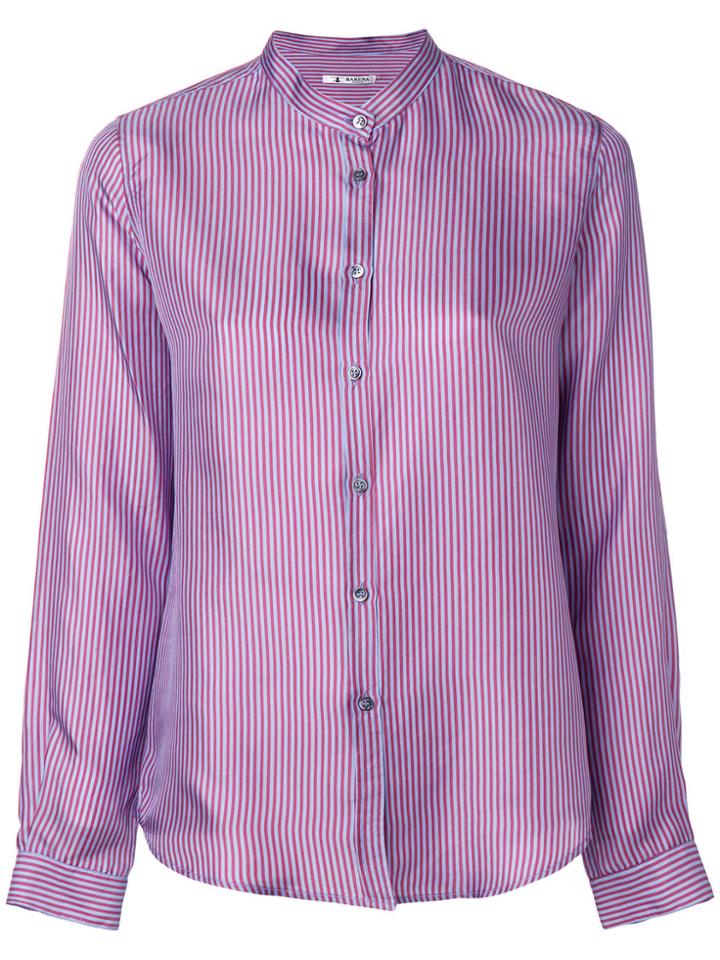 Barena Fitted Shift Blouse - Blue