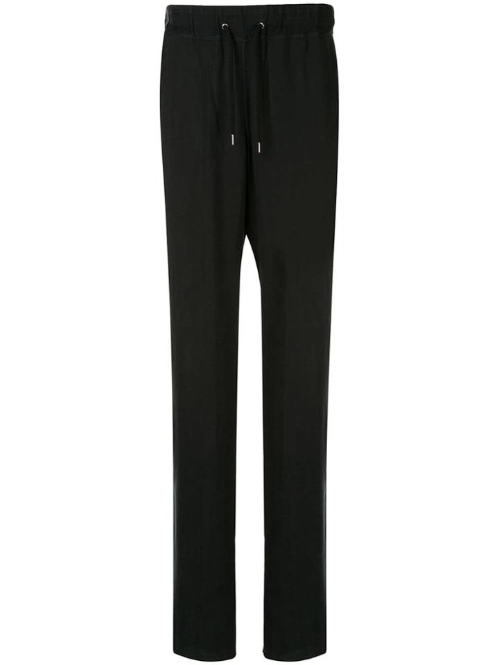 Giorgio Armani Drawstring Trousers - Black