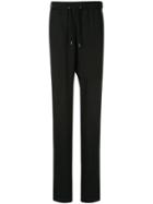 Giorgio Armani Drawstring Trousers - Black
