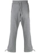 Telfar Slit Leg Track Pants - Grey