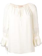 Tory Burch Loose Fit Blouse - White