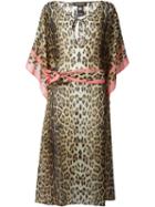 Roberto Cavalli Leopard Print Tunic Dress