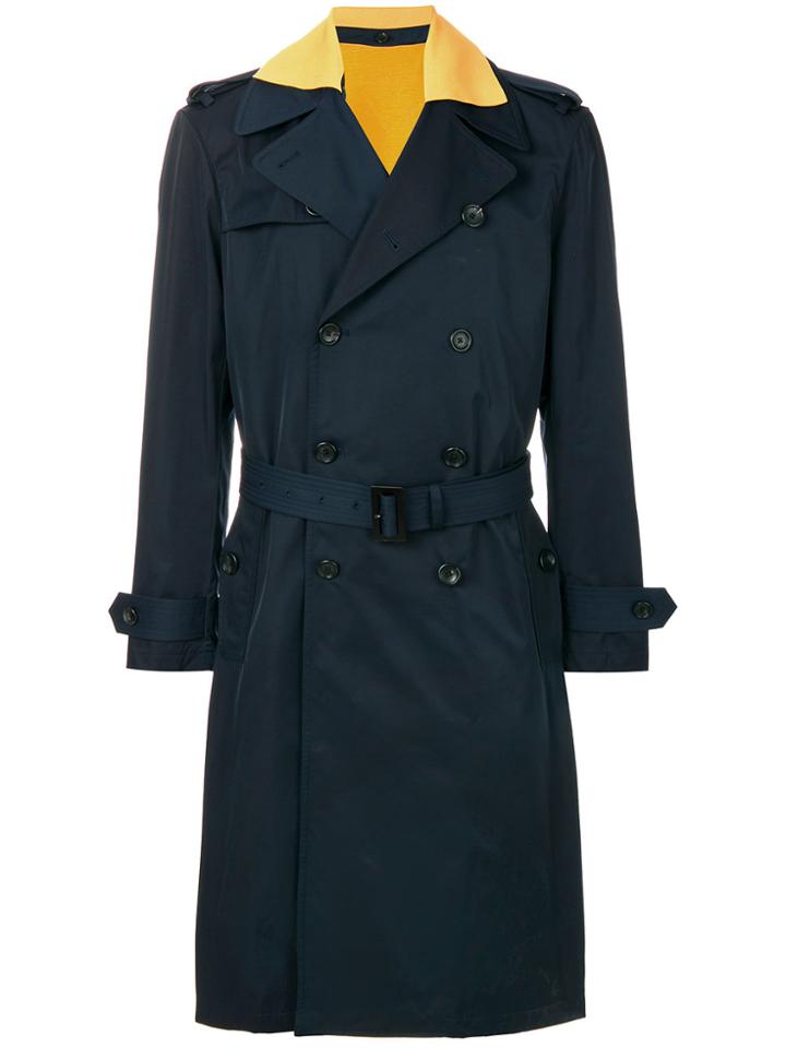 Joseph Belted Trench Coat - Blue