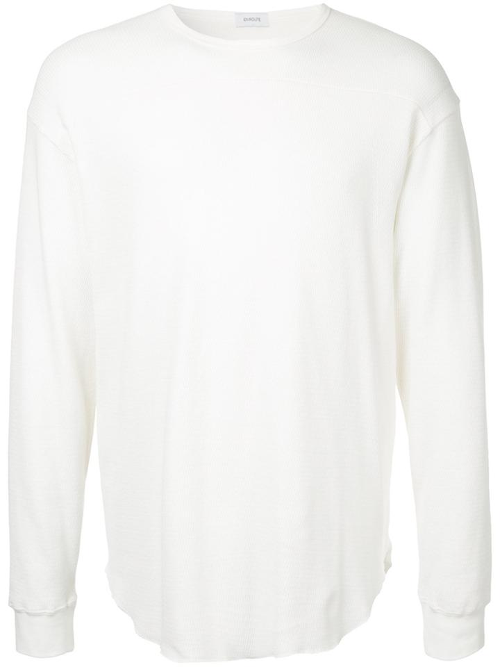 En Route Crew Neck Sweater - White
