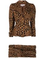 Yves Saint Laurent Pre-owned 1980's Leopard Print Jacket - Neutrals