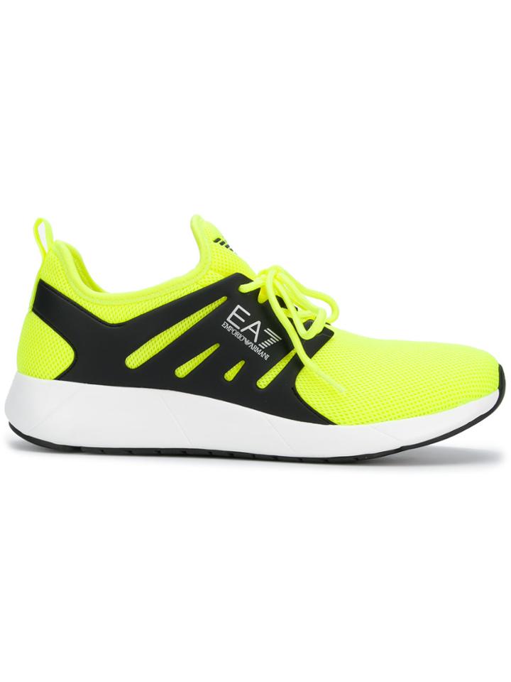 Ea7 Emporio Armani Runner Sneakers - Yellow & Orange
