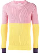 Jw Anderson Tri-colour Knit - Yellow & Orange
