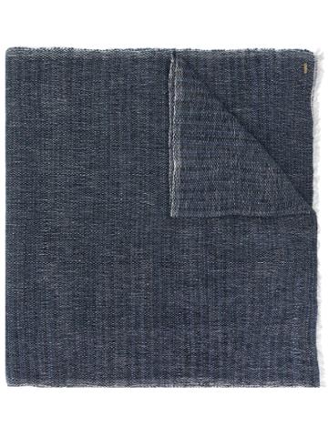 From The Road Frayed Edges Scarf - Grey