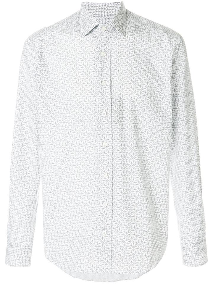Etro Fine Paisley Print Shirt - White