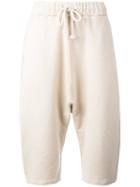 Henrik Vibskov - Drop Crotch Shorts - Men - Cotton - M, Nude/neutrals, Cotton
