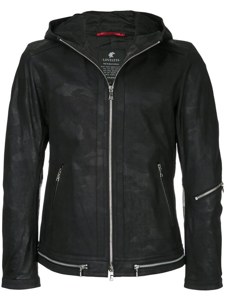 Loveless Hooded Jacket - Black