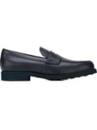 Tod's Ridged Sole Penny Loafers