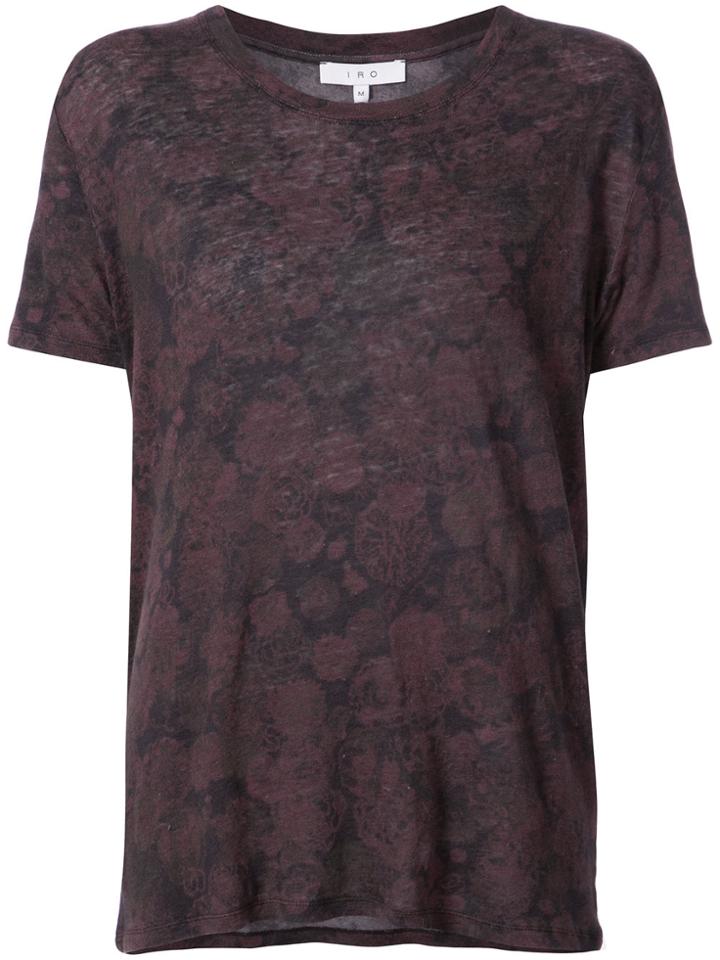 Iro Floral Print T-shirt - Brown