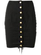 Jean Paul Gaultier Vintage Corseted Mini Skirt - Black