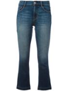 J Brand - Bootcut Cropped Jeans - Women - Cotton/spandex/elastane - 24, Women's, Blue, Cotton/spandex/elastane