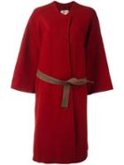 Humanoid 'fiore' Coat, Women's, Size: Small, Red, Wool/polyamide/cupro/viscose