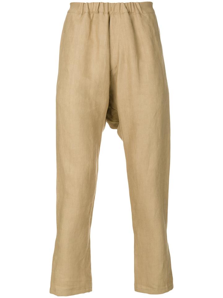 Société Anonyme - Diane Trousers - Unisex - Linen/flax - Xl, Nude/neutrals, Linen/flax