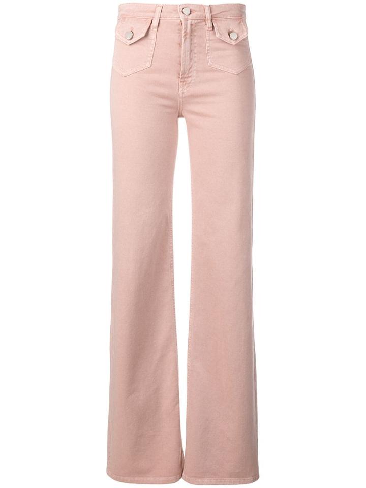Red Valentino Flared Trousers - Pink