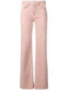 Red Valentino Flared Trousers - Pink