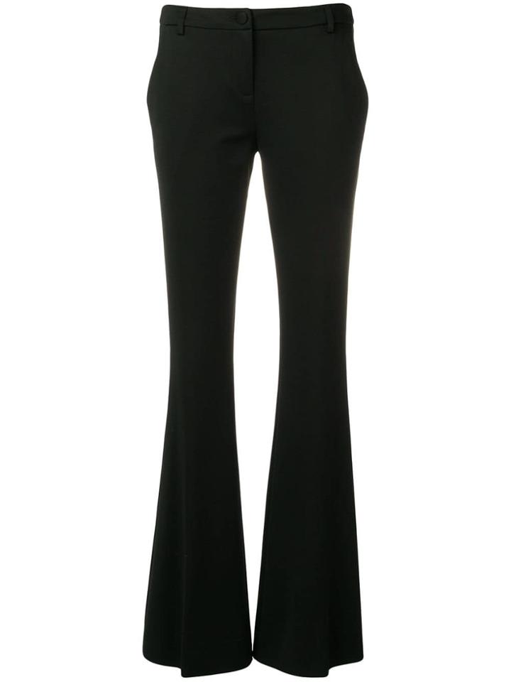 Blumarine Black Flared Trousers