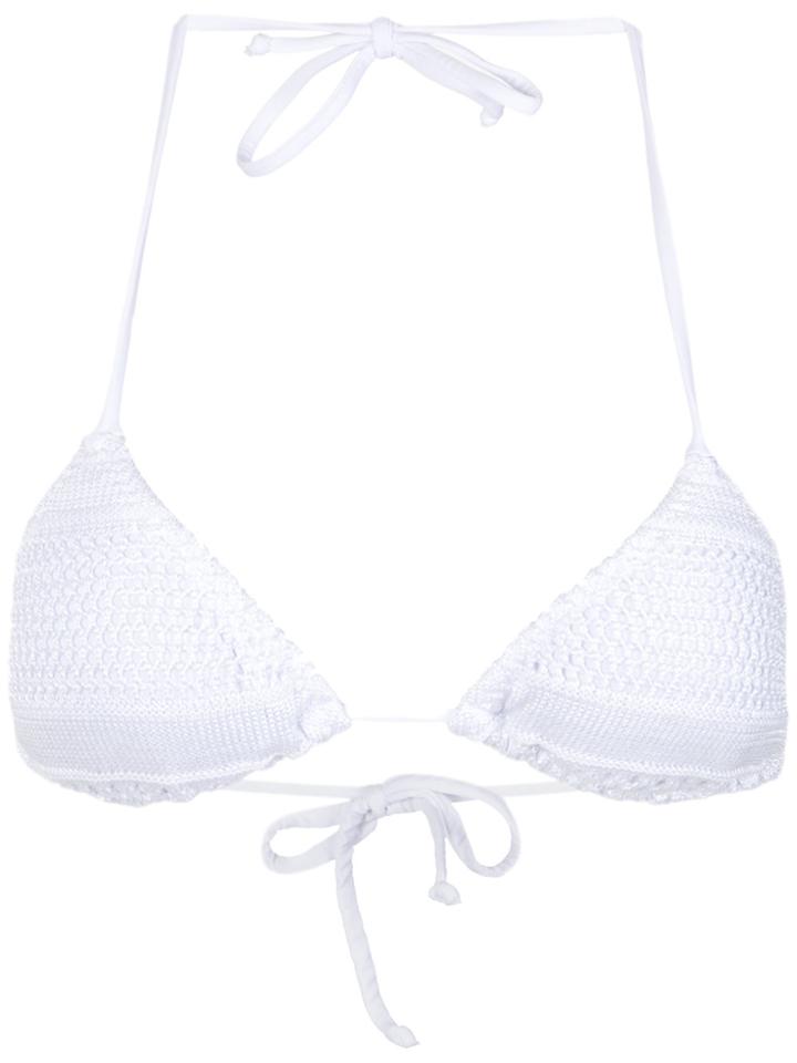 Cecilia Prado Knit Triangle Bikini Top - Unavailable