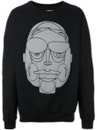 Henrik Vibskov 'puffa Face' Sweatshirt, Men's, Size: Xl, Black, Cotton
