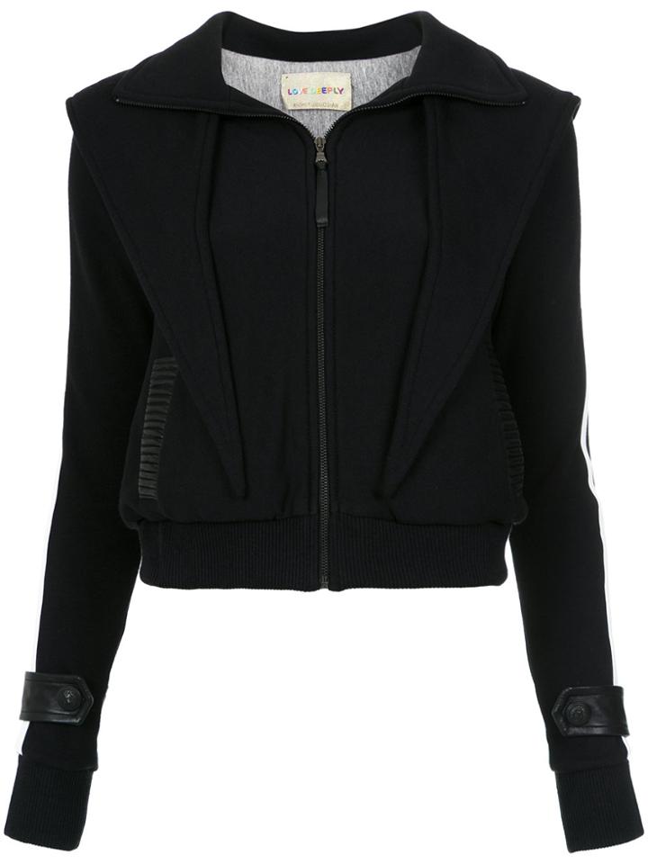 Andrea Bogosian Sweatshirt Jacket - Black