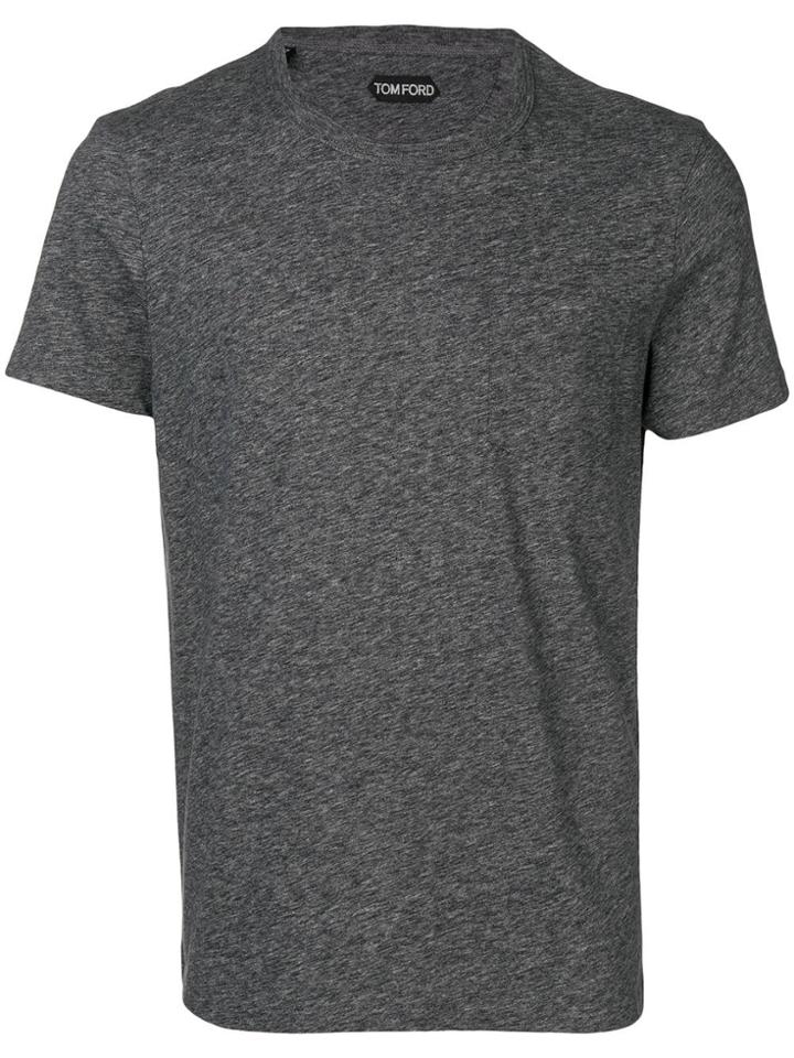 Tom Ford Chest Pocket T-shirt - Grey