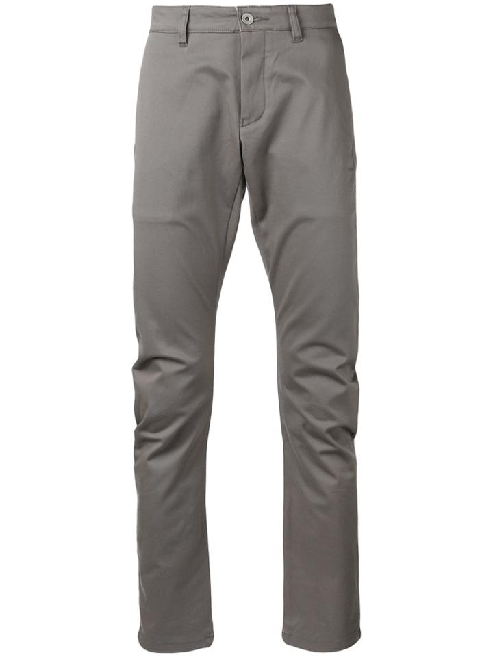 Kazuyuki Kumagai Classic Chino Trousers - Grey