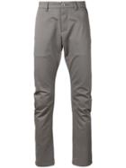 Kazuyuki Kumagai Classic Chino Trousers - Grey