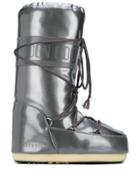 Moon Boot Tall Snow Boots - Silver