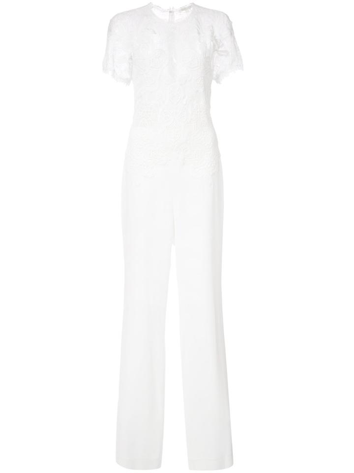 Jonathan Simkhai Lace Bodice Jumpsuit - White