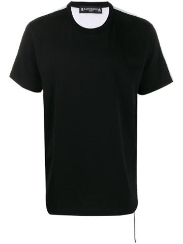 Mastermind World Contrast Skull Print T-shirt - Black