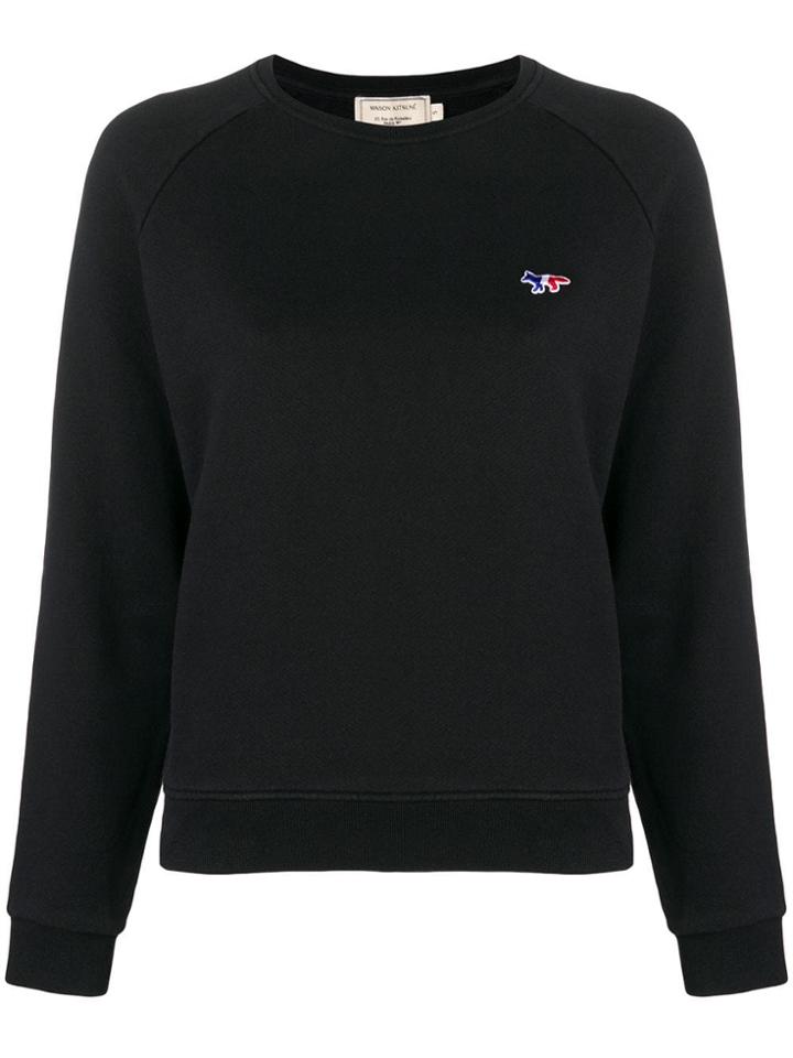 Maison Kitsuné Fox Logo Sweatshirt - Black
