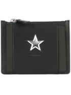 Givenchy Star Patch Purse, Women's, Black, Calf Leather