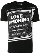 Love Moschino Special Guests T-shirt - Black