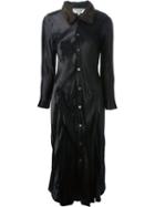 Comme Des Garçons Vintage Long Coat-dress, Women's, Size: Small, Black