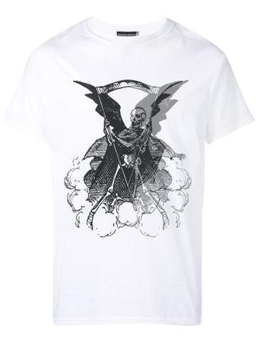 Call Me 917 Cyrus Angel T-shirt - White