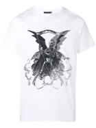 Call Me 917 Cyrus Angel T-shirt - White