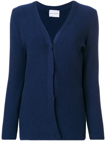 Ursula Conzen V-neck Cardigan - Blue