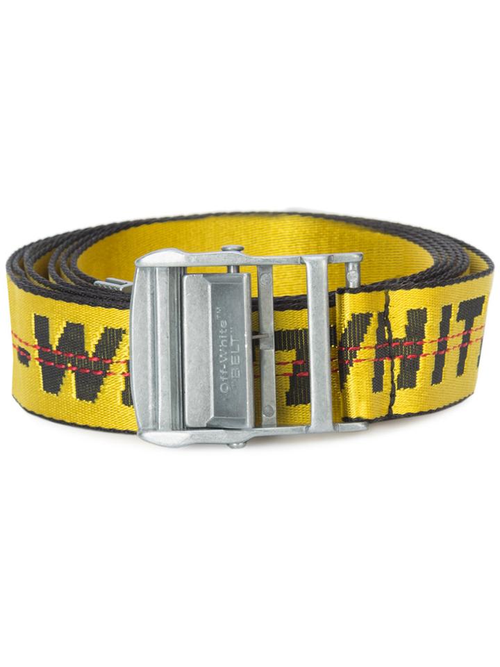 Off-white Industrial Belt - Yellow & Orange