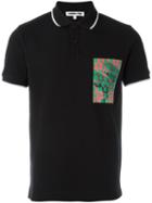 Mcq Alexander Mcqueen Logo Print Polo Shirt, Men's, Size: Small, Black, Cotton