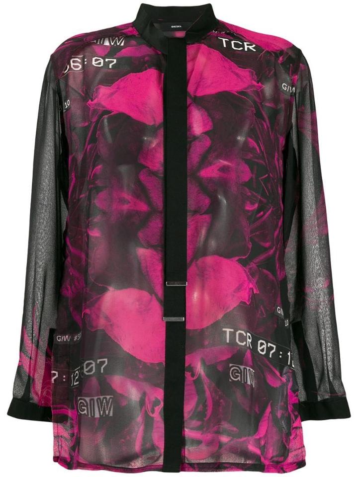 Diesel Floral Blouse - Black