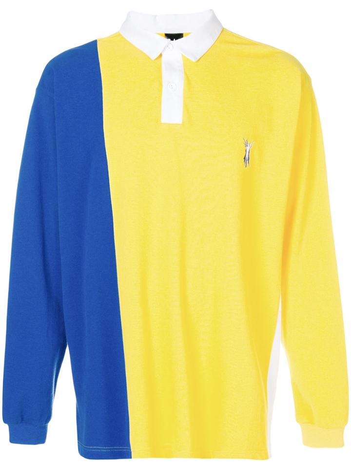 P.a.m. Colour-block Fitted Top - Yellow & Orange