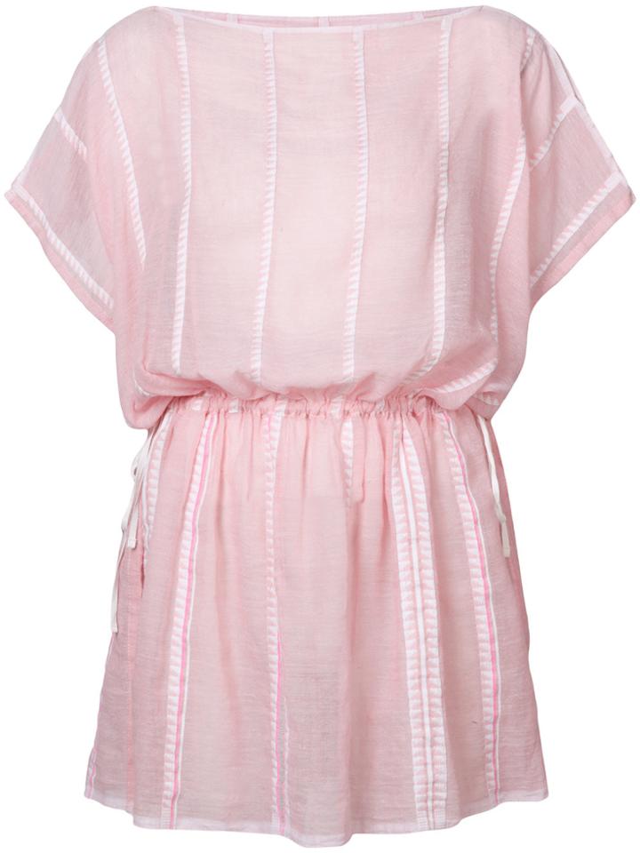 Lemlem Striped Beach Dress - Pink & Purple